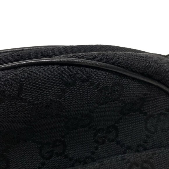 GUCCI GG Black Jacquard Leather - Shoulder Bag 256-081125 - Picture 7 of 10
